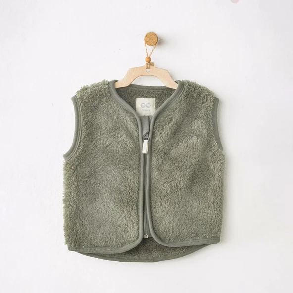 LitaeTrend My 1 St Wardrobe Yelek Green ürün görseli 1