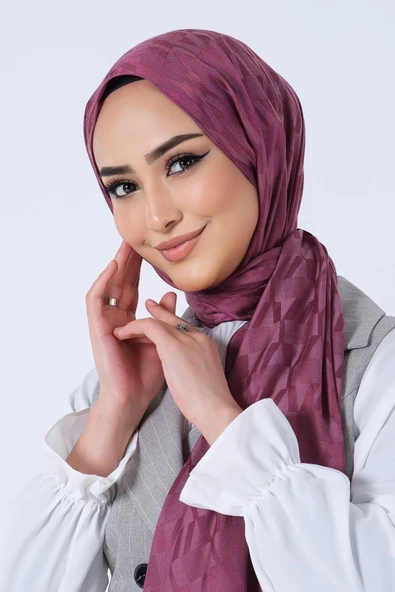 1249 HAREM ESİLA JAKAR EŞARP - Resim 4