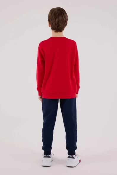 LitaeTrend U.s. Polo Assn Eşofman Takımı Us2227-4 Kırmızı - Resim 4