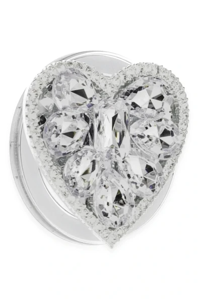 LitaeTrend Kickstand Taşlı Magsafe Stand - Beyaz ürün görseli 1