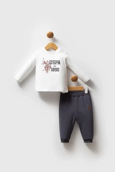 LitaeTrend U.s. Polo Assn 3'lü Takım Usb2561 Füme - Resim 2