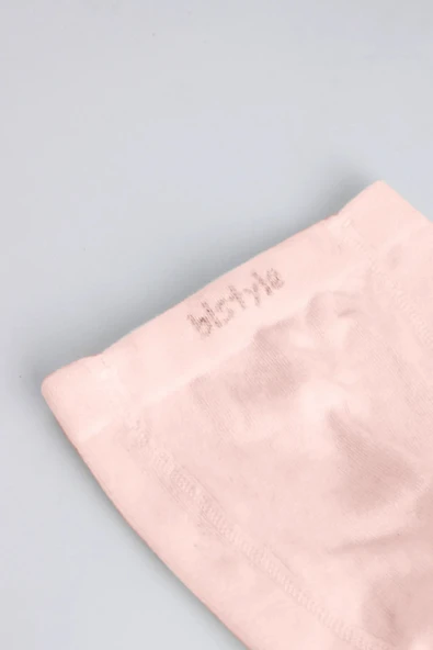 LitaeTrend Bistyle Penye Kaymaz Külotlu Çorap 50109 Pembe - Resim 5