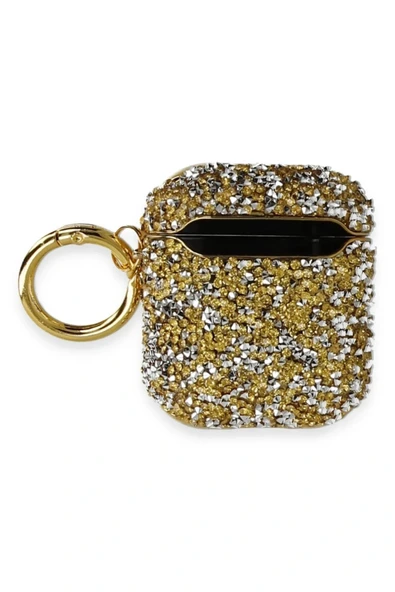 LitaeTrend Airpods 2 (2.nesil) Mira Taşlı Kılıf - Gold - Resim 2