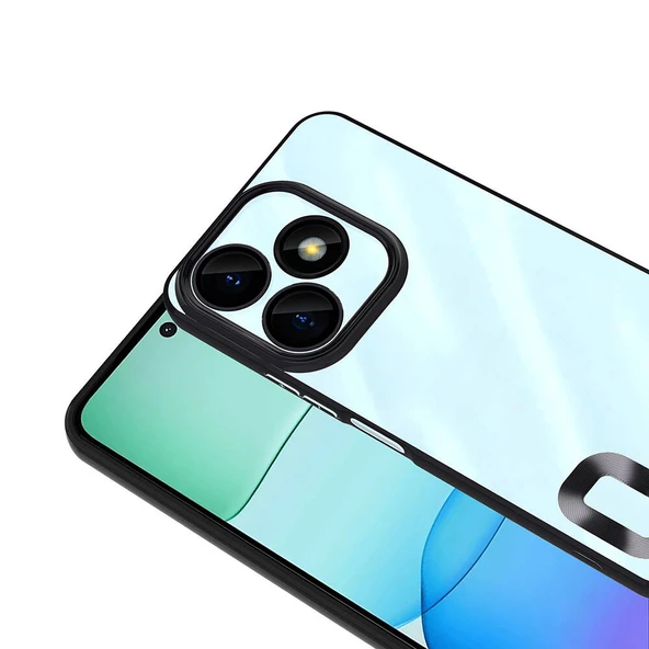 Gpack Xiaomi Redmi 13 4G uyumlu Kılıf Logo Gösteren Kamera Korumalı Silikon - Resim 2