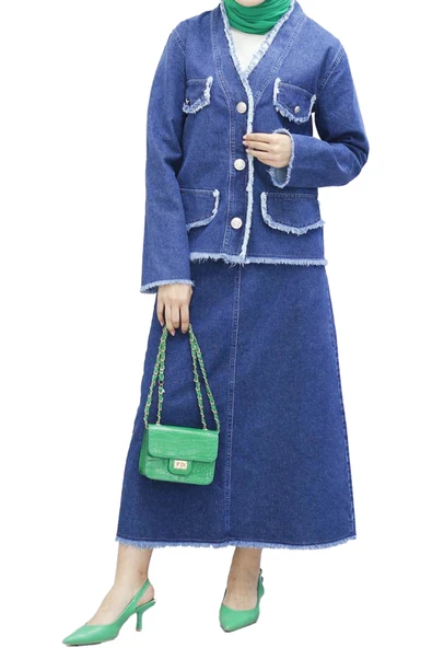 7137 MAGAZİN TAKIM ETEK-CEKET - Resim 7