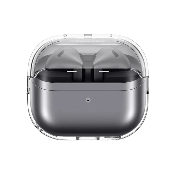 Gpack Samsung Galaxy Buds 3 Fe Uyumlu Kılıf Transparan Darbelere Karşı Dayanıklı Airbag 38 - Resim 2