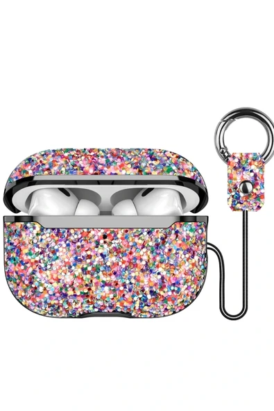 LitaeTrend Airpods 2 (2.nesil) Bright Simli Airpods Kapak - Gold ürün görseli 1