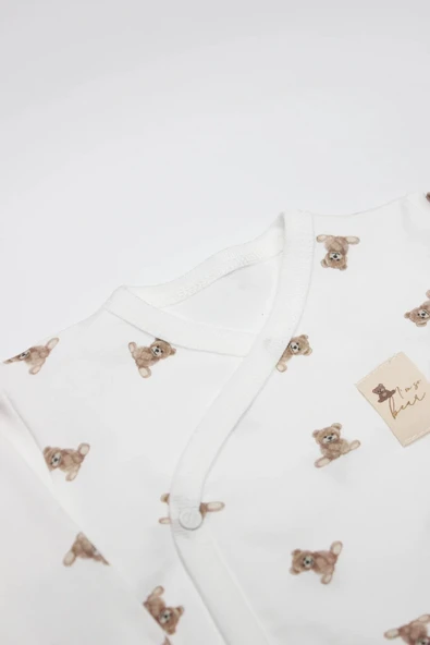 LitaeTrend I Am So Bear 3'lü Takım 13103 Bej-ekru - Resim 3