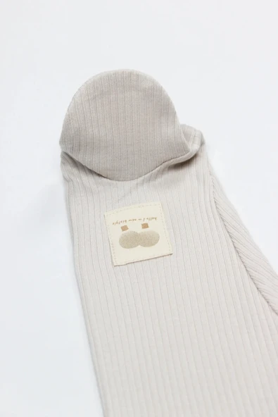 LitaeTrend Modal Flying Balloons Patikli Pantolon Bs16122 Bej - Resim 4