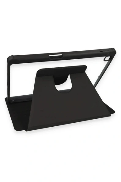 LitaeTrend iPad 10.2 (7.nesil) Kılıf Starling 360 Kalemlikli Tablet Kılıf - Siyah - Resim 6