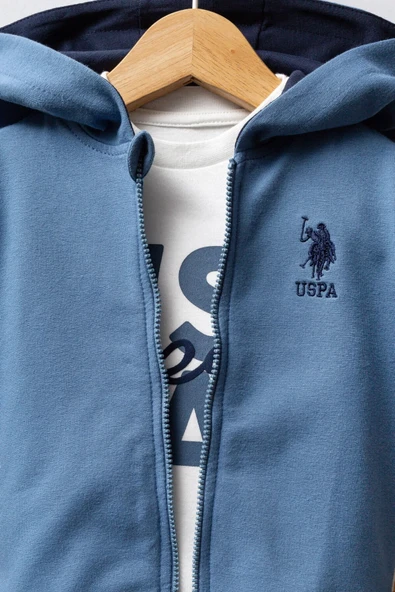 LitaeTrend U.s. Polo Assn 3'lü Takım Usb2558 Mavi - Resim 3