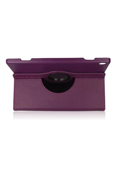 LitaeTrend Lenovo M10 X505F Kılıf 360 Tablet Deri Kılıf - Mürdüm ürün görseli 1