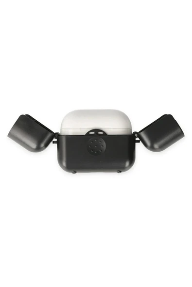 LitaeTrend Airpods 3 (3.nesil) Basmalı Kılıf - Siyah - Resim 2