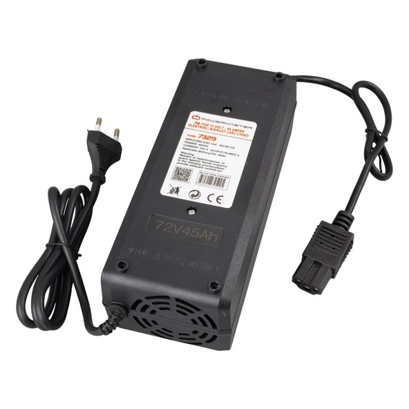 Powermaster PM-7329 72 Volt - 45 Amper Elektrikli Bisiklet Şarj Cihazı - Resim 3
