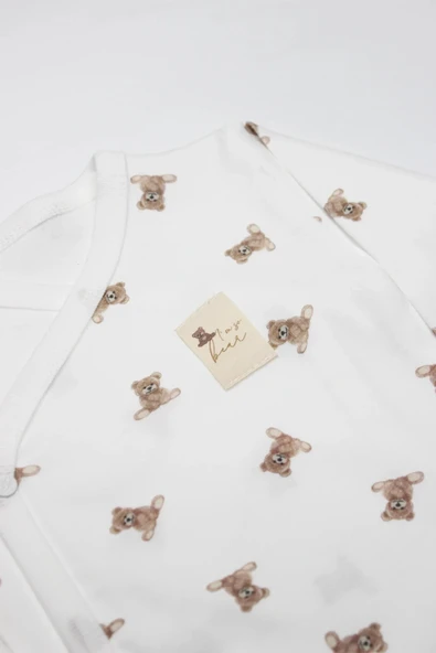 LitaeTrend I Am So Bear 3'lü Takım 13103 Bej-ekru - Resim 2