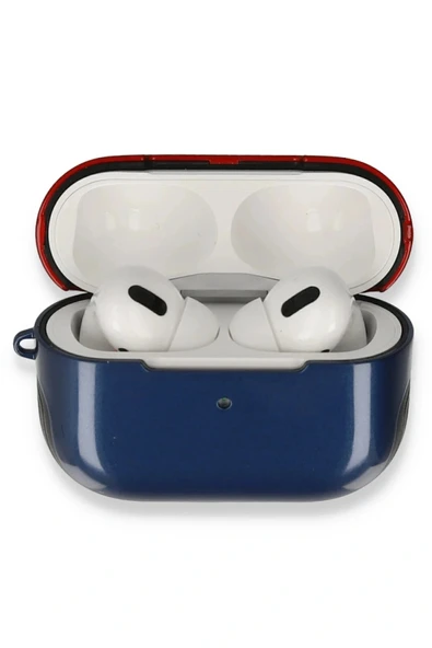 LitaeTrend Airpods 3 (3.nesil) 3in1 Kılıf - Lacivert-Kırmızı ürün görseli 1