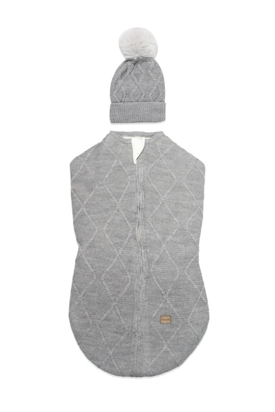 LitaeTrend Bistyle Turk İn Swadding Triko Kundak 75108 Gri ürün görseli 1