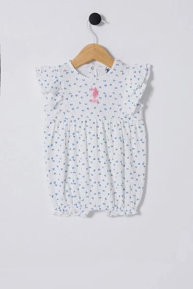 LitaeTrend Bebek Tulum Usb2434 Beyaz-mavi ürün görseli