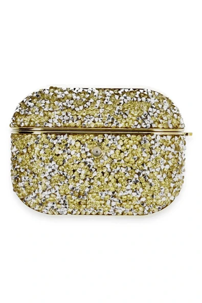 LitaeTrend Airpods Pro 2 (2.nesil) Luz Taşlı Kılıf - Gold - Resim 2