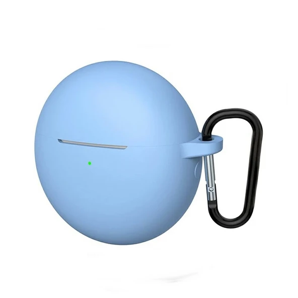 Gpack Huawei Freebuds 7i Uyumlu Kılıf Mat Kancalı Silikon SF13 - Resim 8