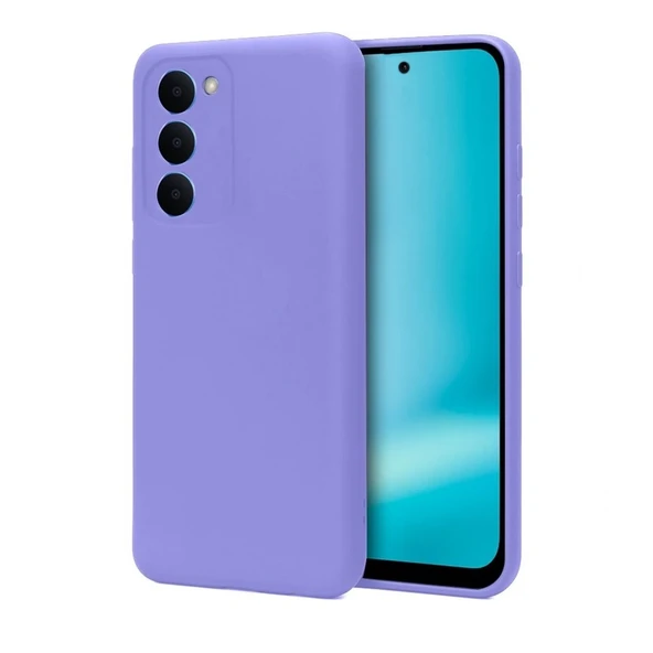 Gpack Xiaomi Redmi 15 uyumlu Kılıf First Mat Silikon Renkli Lüx Kamera Korumalı - Resim 4