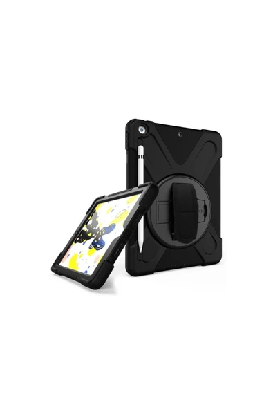 LitaeTrend iPad Air 11 (2024) Kılıf Amazing Tablet Kapak - Siyah - Resim 2