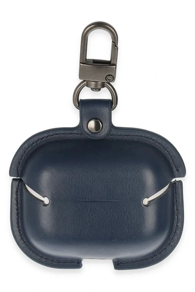 LitaeTrend Airpods Pro 2 (2.nesil) Çanta Deri Kılıf - Lacivert - Resim 2