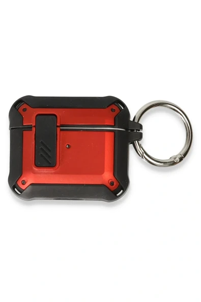 LitaeTrend Airpods Pro 2 (2.nesil) Truva Kılıf - Kırmızı - Resim 2