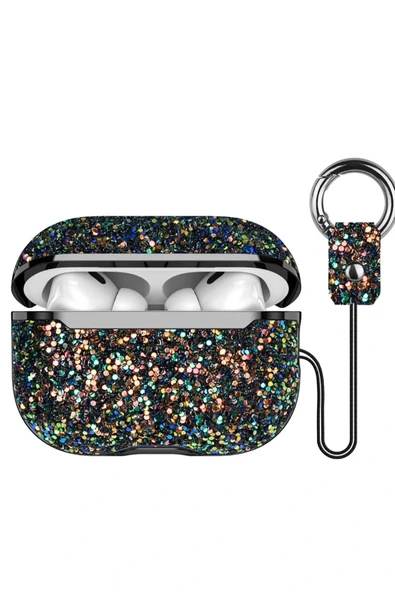 LitaeTrend Airpods 2 (2.nesil) Bright Simli Airpods Kapak - Siyah ürün görseli 1