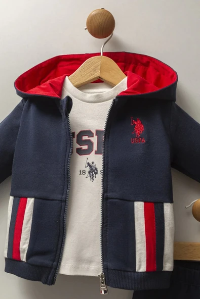 LitaeTrend U.s. Polo Assn 3'lü Takım Usb2537 Lacivert - Resim 3