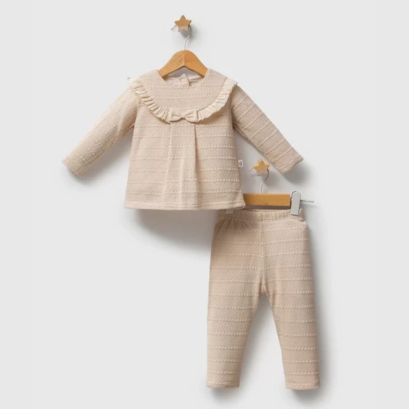 LitaeTrend Tongs Turk Magic Forest 2'li Takım 5643 Krem ürün görseli 1