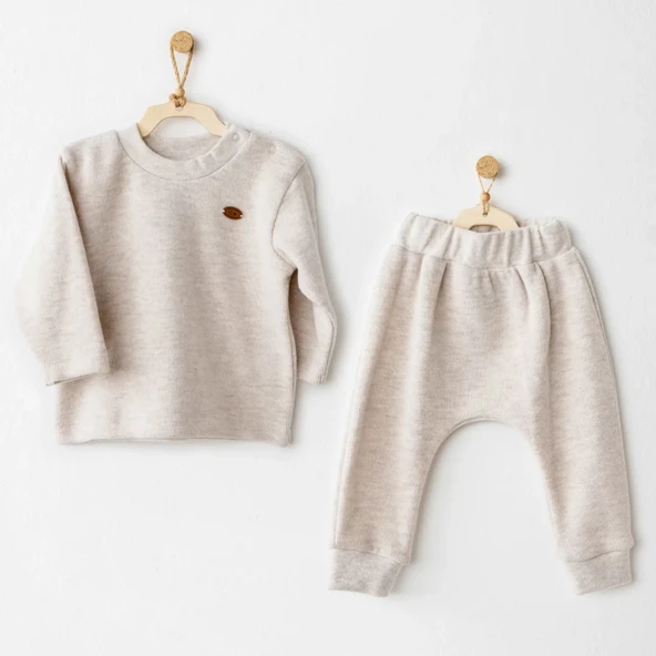 LitaeTrend Casual 2'li Takım Beige ürün görseli 1