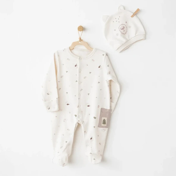 LitaeTrend My 1 St Wardrobe Tulum Takım Ekru ürün görseli 1