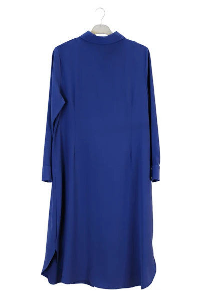 T1120 GİZEMLİ TUNİK CEP TOKALI YAKA DÜĞMELİ - Resim 10