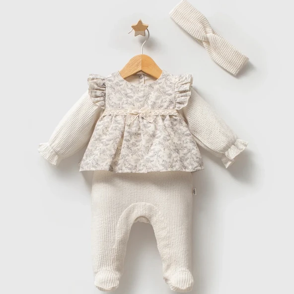 LitaeTrend Tongs Turk Little Honey Tulum 5630 Ekru ürün görseli 1