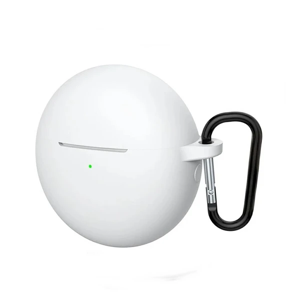 Gpack Huawei Freebuds 7i Uyumlu Kılıf Mat Kancalı Silikon SF13 - Resim 5