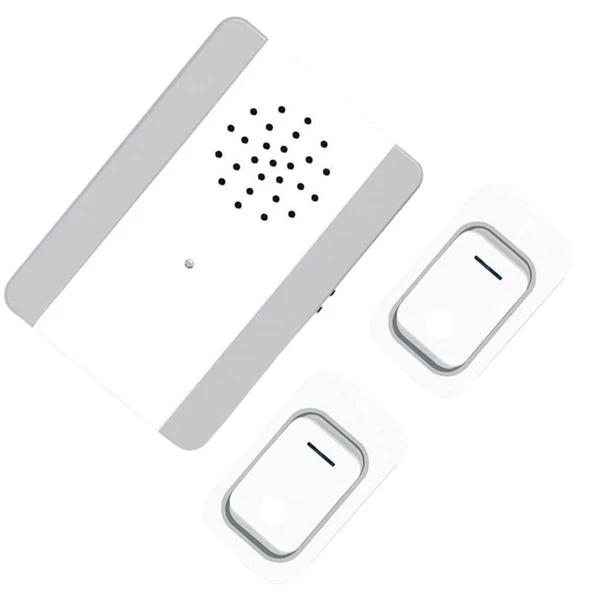 Class BJ-9644 Çift Kumandalı 36 Melodili Kablosuz Kapı Zili - Resim 2