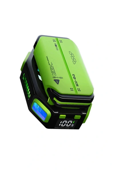 LitaeTrend X111 RGB Radyatör Telefon Soğutucu Fan - Siyah - Resim 2