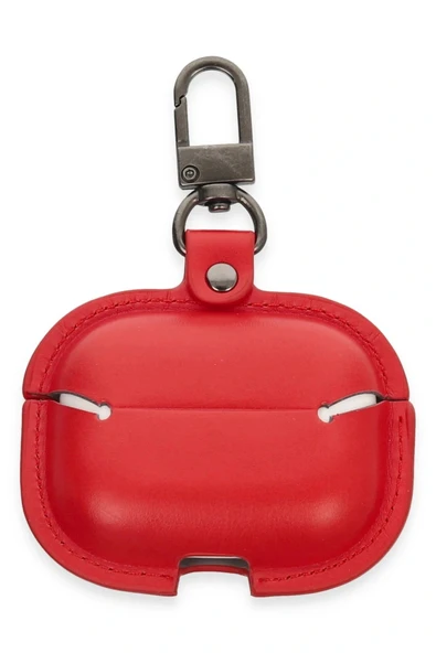 LitaeTrend Airpods Pro 2 (2.nesil) Çanta Deri Kılıf - Kırmızı - Resim 2