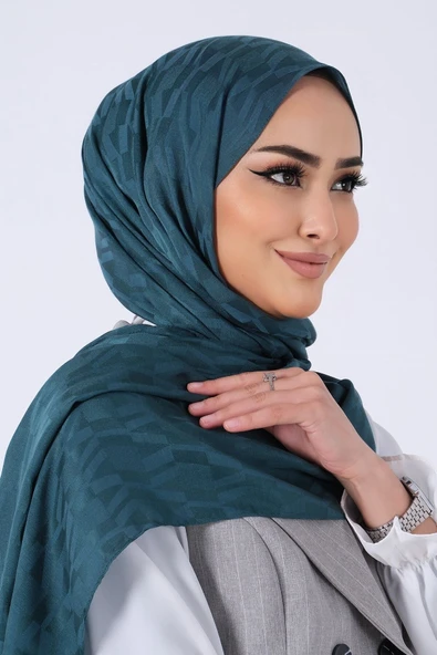 1249 HAREM ESİLA JAKAR EŞARP - Resim 9