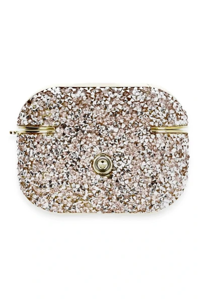 LitaeTrend Airpods Pro 2 (2.nesil) Luz Taşlı Kılıf - Pembe - Resim 3