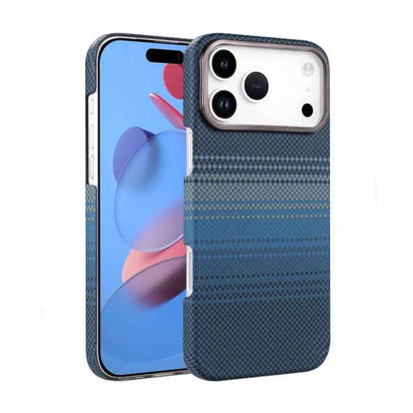 Gpack iPhone 17 Pro Max uyumlu Kılıf MMC Karbon Dizayn M-Safe Şarj Özellikli ürün görseli