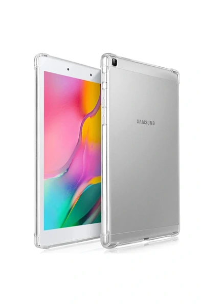 LitaeTrend Samsung Galaxy T290 Tab A 8 Kılıf Anti Shock Tablet Silikon - Şeffaf ürün görseli 1