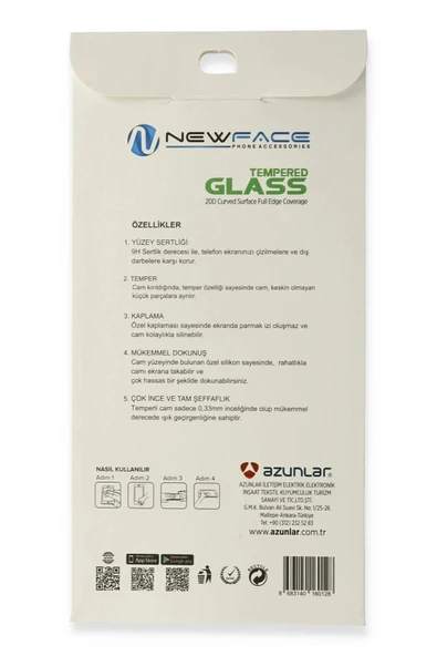 LitaeTrend Samsung Galaxy M23 20D Premium Cam Ekran Koruyucu - Resim 3