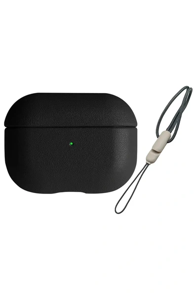 LitaeTrend Airpods 3 (3.nesil) 405 Deri Kılıf - Siyah ürün görseli 1