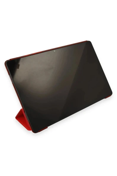 LitaeTrend iPad Pro 11 (2021) Kılıf Tablet Smart Kılıf - Kırmızı - Resim 4