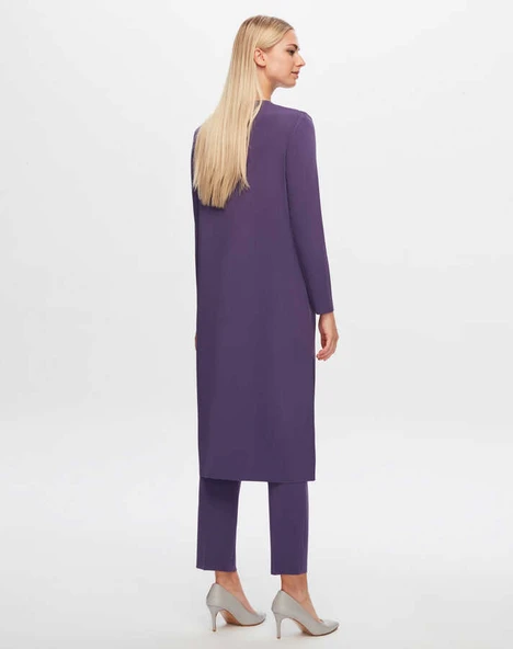 T24Y-9014 MISSDALIDA FERMUARLI UZUN HIRKA - Resim 4