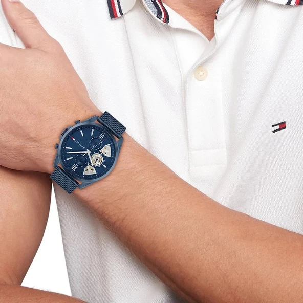Tommy Hilfiger TH1710648 Erkek Kol Saati - Resim 4