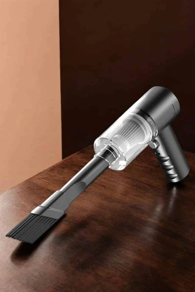 LitaeTrend Araç İçi Süpürge Vakumlu Şarjlı Süpürge Filtreli - Resim 4
