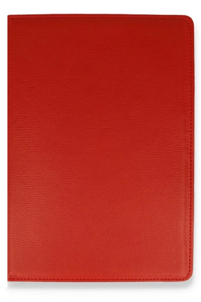 LitaeTrend Samsung Galaxy T870 Tab S7 11 Kılıf 360 Tablet Deri Kılıf - Kırmızı - Resim 3